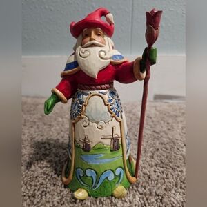 Jim Shore Heartwood Santa Figurine Dutch Traditions